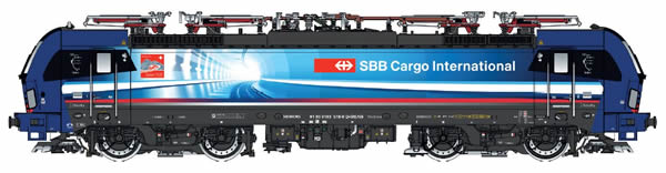 LS Models 17112S - Swiss Electric Locomotive Vectron Cargo International of the SBB-Tunnel Design (DCC Sound Decoder)